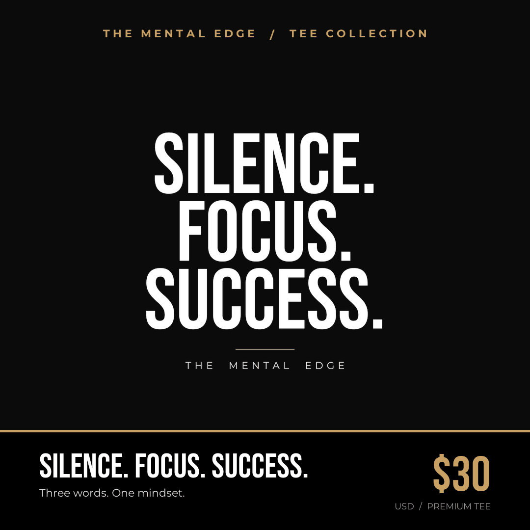 SILENCE. FOCUS. SUCCESS.